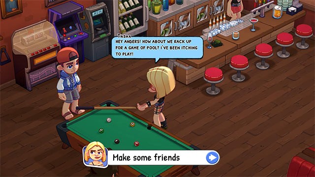 Xây dựng nhân vật Aura và kết bạn với những game thủ khác để trò chuyện và sẻ chia