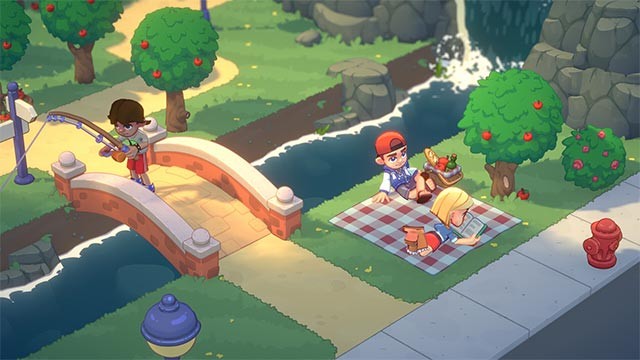 AuraVale game sở hữu đồ họa đầy màu sắc và tạo hình nhân vật sống động