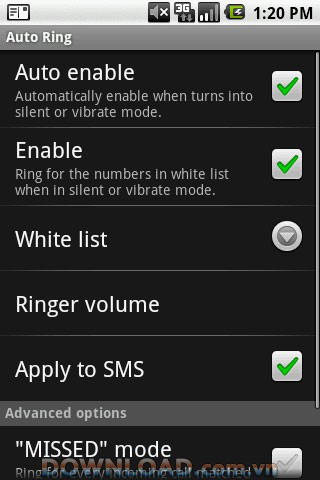 Auto Ring for Android