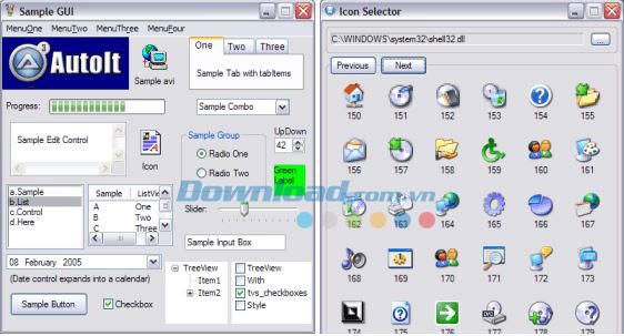 Tạo giao diện người dùng