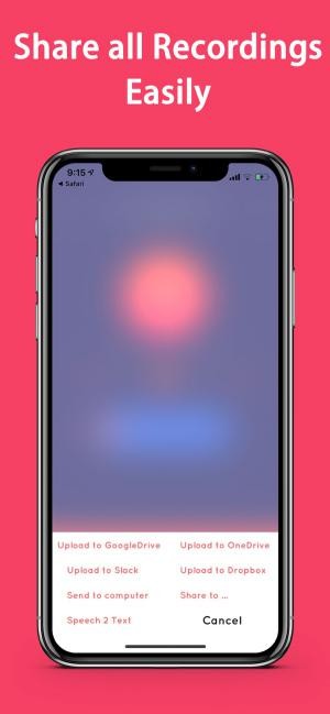 Chia sẻ bản ghi âm đơn giản