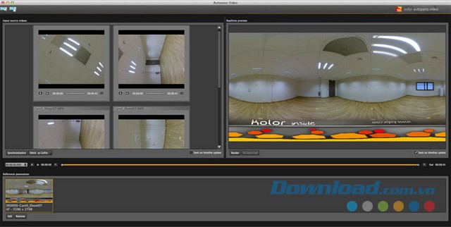 Tính năng của phần mềm Autopano Video