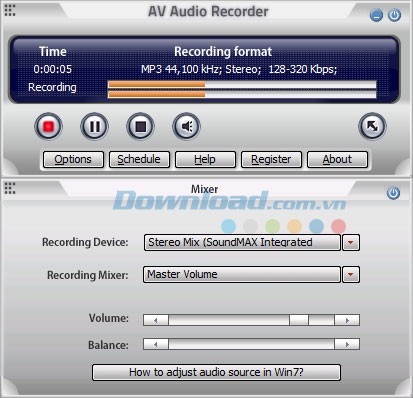 AV Audio Recorder