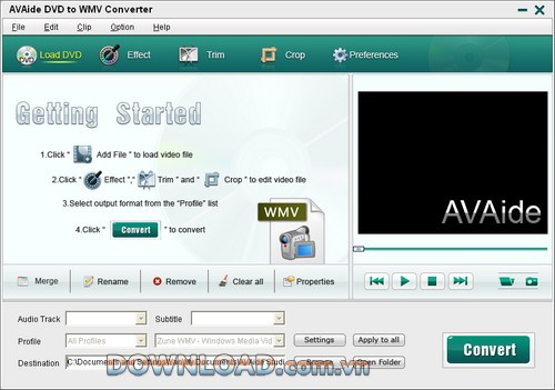 AVAide DVD to WMV Converter