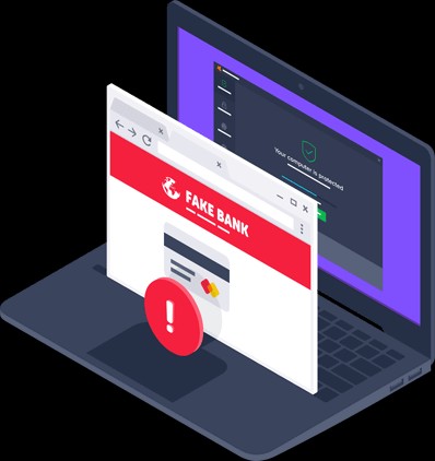 Avast Internet Security chặn web giả mạo