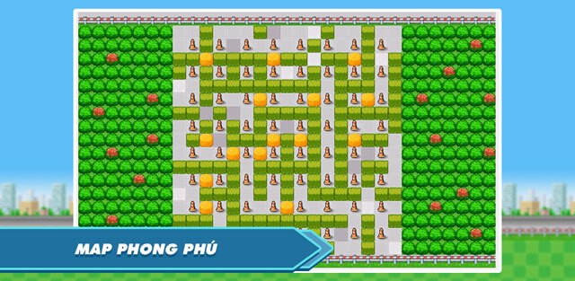 Hệ thống Map cực kỳ phong phú