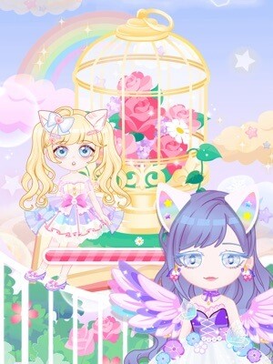 Avatar World Anime Life là game thời trang bạn gái cực dễ thương