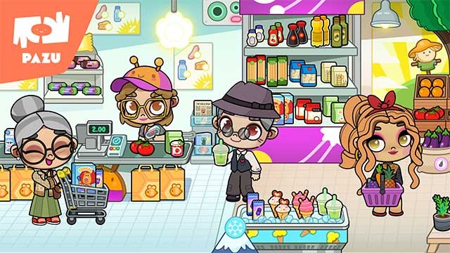 Khám phá cuộc sống sôi động và tràn đầy màu sắc trong Avatar World