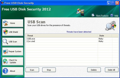 Free USB Disk Security