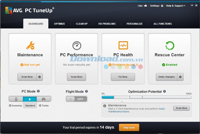 AVG PC TuneUp