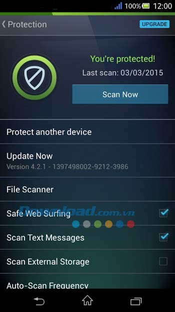 AVG Protection for Xperia