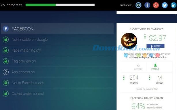 Bảo vệ người dùng trên mạng xã hội