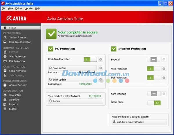 Avira Antivirus Suite