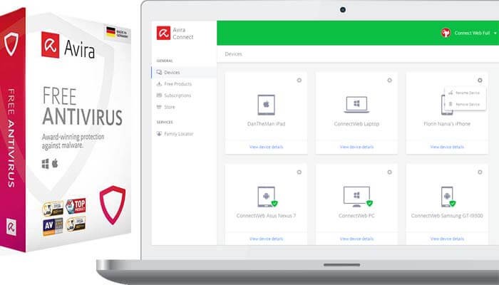 Cập nhật Avira Free Antivirus mới nhất