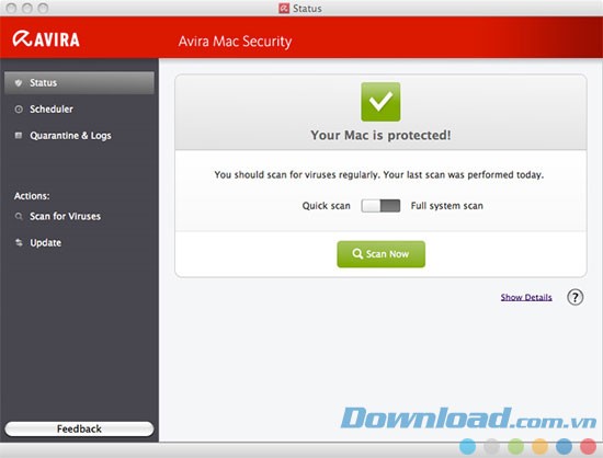 Avira Free Mac Security