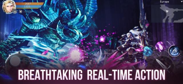 Tham gia các trận chiến hành động thời gian thực nghẹt thở