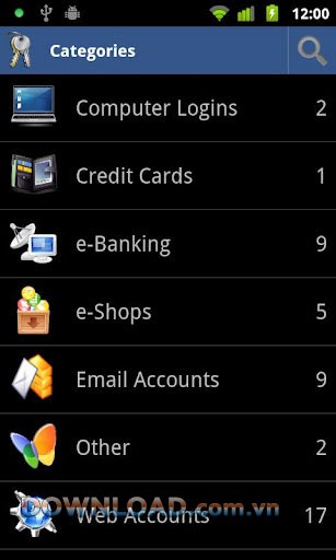 aWallet Password Manager for Android