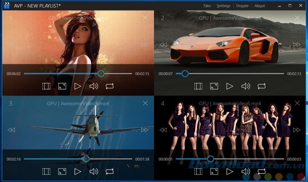 Xem nhiều video với Awesome Video Player