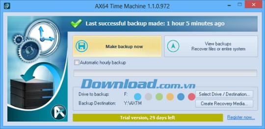 AX64 Time Machine