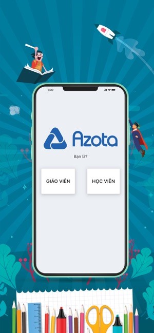 Chọn Giáo viên hoặc Học sinh