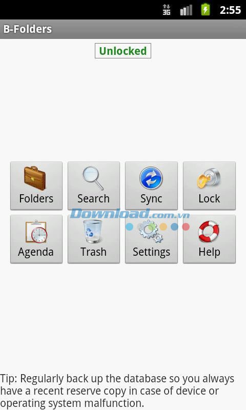 B-Folders Password Manager for Android