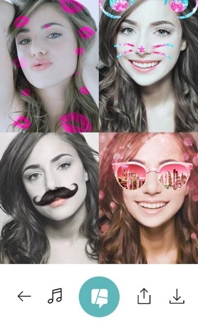 Lưu giữ những bức ảnh vui nhộn dễ dàng với B612 cho Android