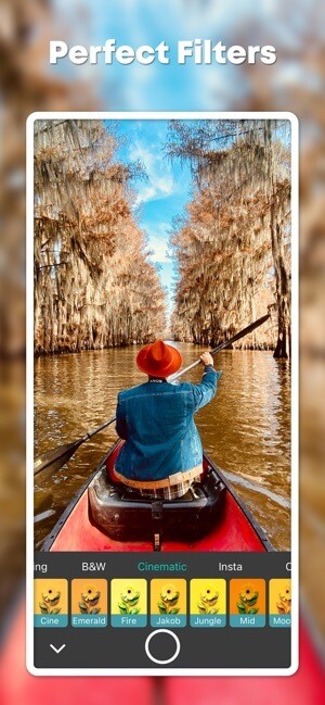 B812 có các bộ lọc tuyệt đẹp