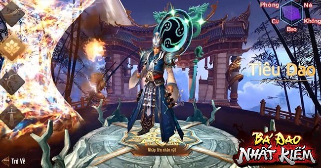 Nhân vật Tiêu Dao trong Bá Đao Nhất Kiếm