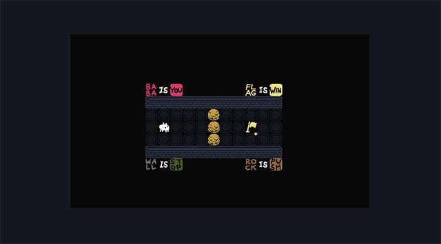 Trò chơi giải đố Baba Is You giúp bạn khám phá nhiều ý tưởng sáng tạo