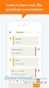 Luyện tập hội thoại trong thời gian thực
