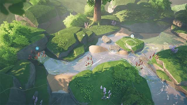 Babbling Brook là game mô phỏng xây suối thư giãn