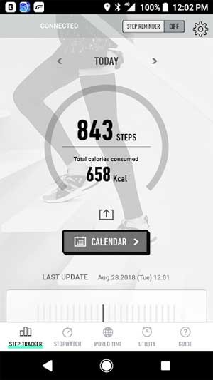 Đếm số bước chạy của bạn