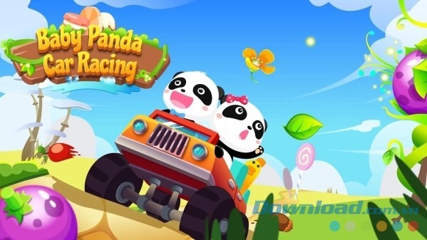Trải nghiệm Baby Panda Car Racing cho Android cùng đôi bạn gấu trúc dễ thương