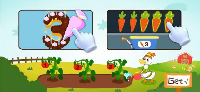 Bé học những điều thú vị ở trường mẫu giáo trong game Baby Panda Kindergarten Games