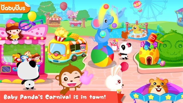 Lễ hội Baby Panda’s Carnival đã chính thức bắt đầu