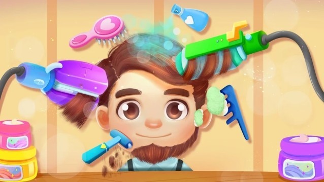 Rất nhiều máy móc và dụng cụ làm tóc khác nhau