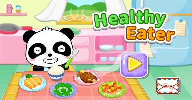 Baby Panda’s Healthy Eater cho Android sẽ giúp bé có một chế độ ăn uống lành mạnh