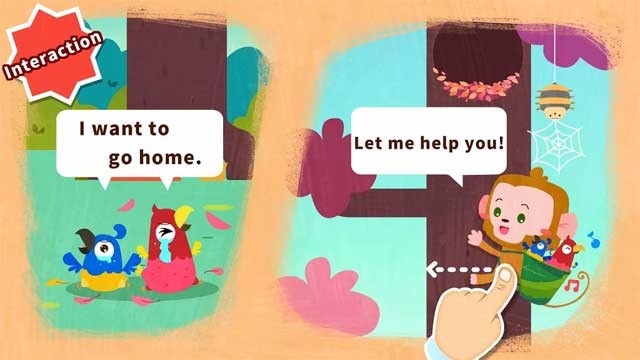 Baby Panda's Help cho Android có nhiều hoạt động tương tác thú vị và bổ ích