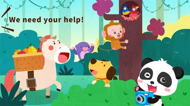 Rất nhiều loài vật dễ thương đang chờ sự giúp đỡ của bé đấy