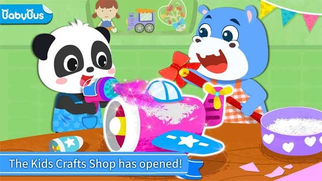 Cùng gấu trúc nhỏ Kiki làm ra những món đồ thủ công dễ thương trong Baby Panda's Kids Crafts DIY