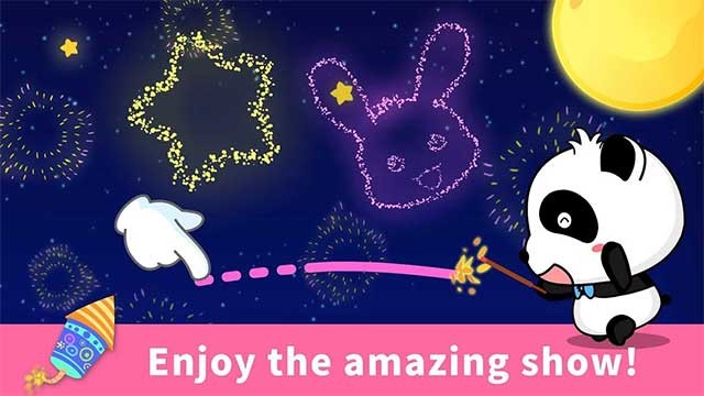 Baby Panda's Magic Lines có nhiều mode đa dạng với nhiều trò chơi sáng tạo