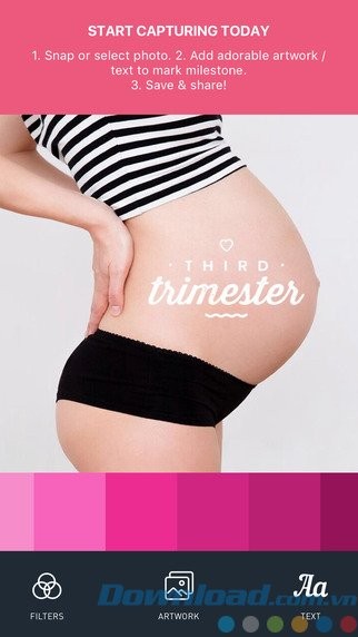 Chỉnh sửa ảnh thai kỳ