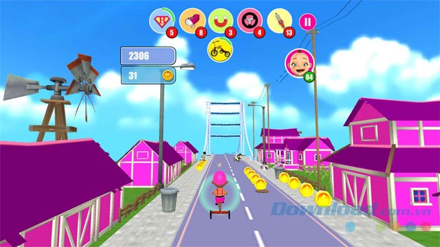 Game người chạy Baby Run The Babysister Escape