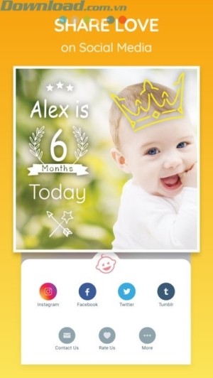 Chia sẻ ảnh qua mạng xã hội