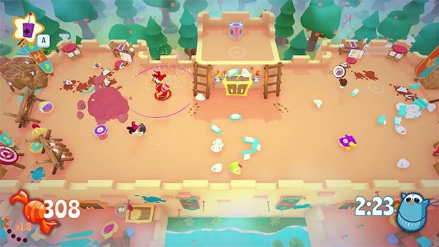 Baby Storm tái hiện đấu trường hỗn loạn ở... trường mầm non