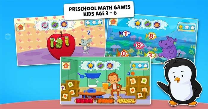 Baby Town: Preschool Math Zoo là game học toán dễ thương cho trẻ mầm non