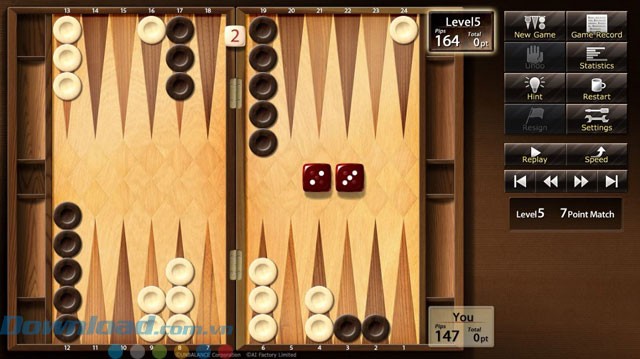 Hình ảnh bàn chơi của game