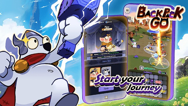 Bắt đầu hành trình phiêu lưu của bạn trong game Backpack Go