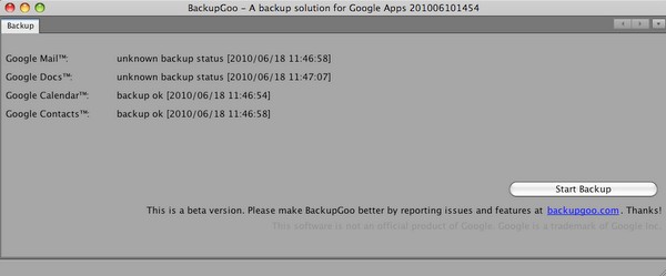 BackupGoo for Mac