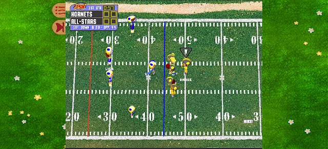 Backyard Football '99 là phiên bản game bóng bầu dục kinh điển trong series Backyard Sports